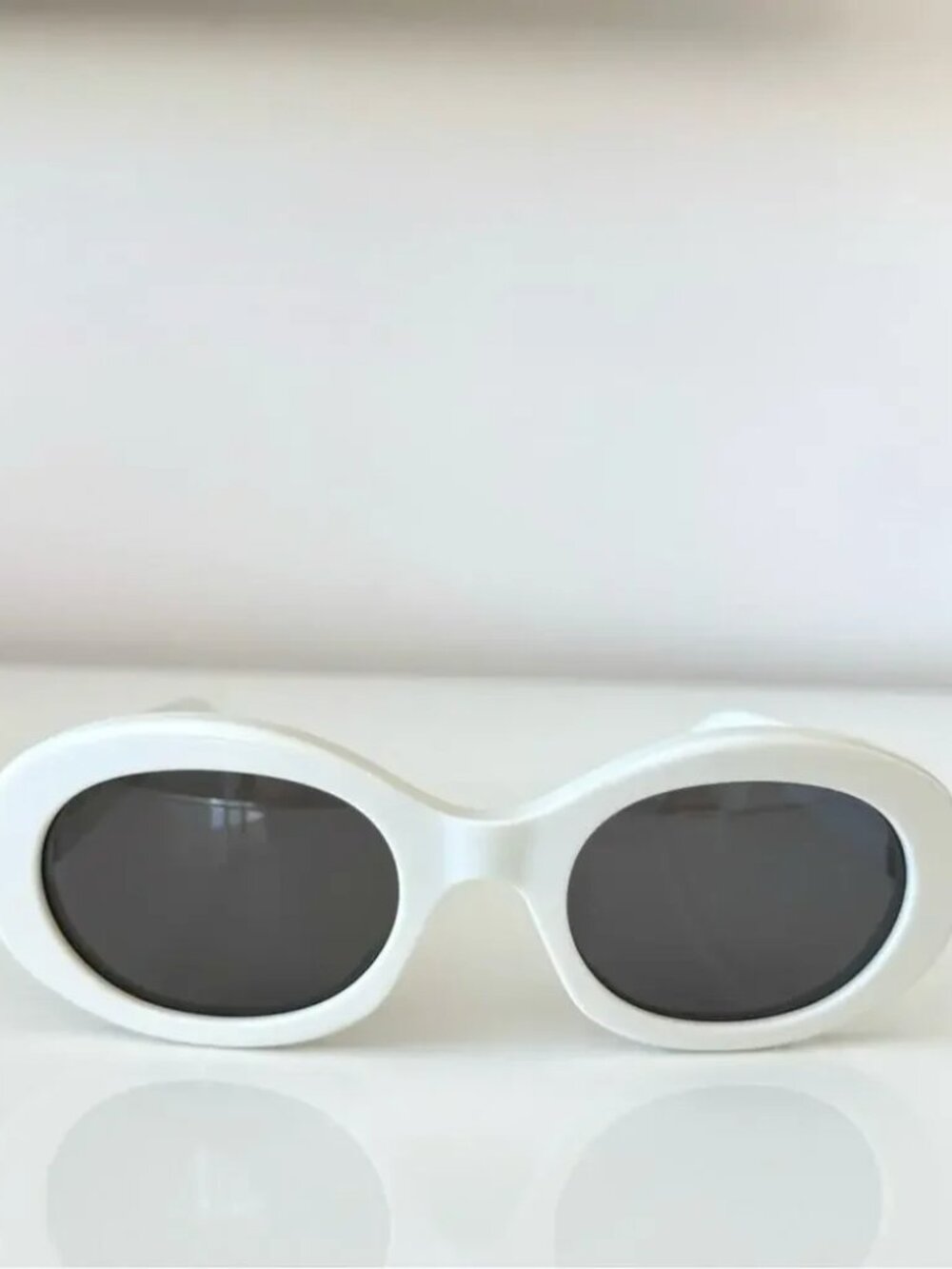 Celine White Sunglasses - Picture 4 of 7